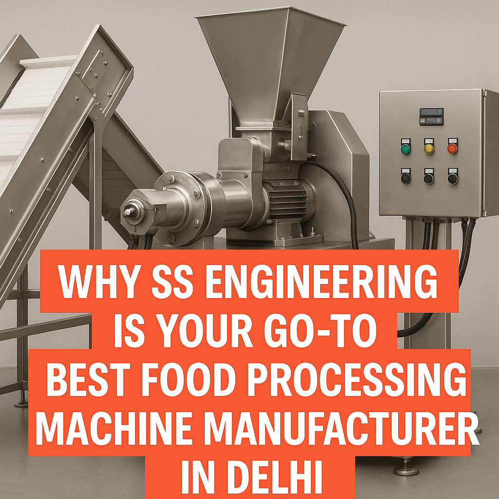 Best Food Processing Machine Manufacturer in Delhi