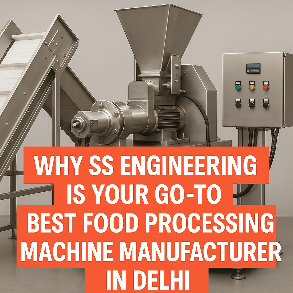 Best Food Processing Machine Manufacturer in Delhi